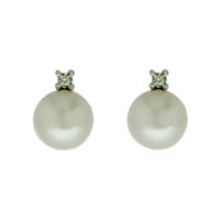 Orecchini Davite & Delucchi Donna in Oro bianco Perla BBB08200